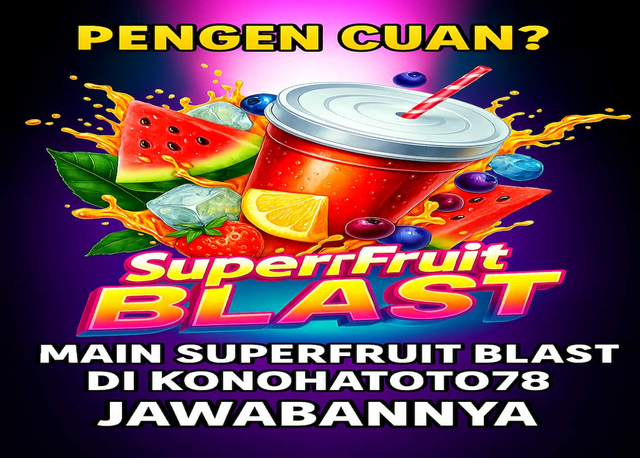 Super Fruit Blast KONOHATOTO78 Banjir Jackpot! - Calpsych